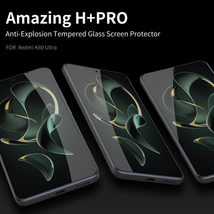 For Xiaomi Redmi K60 Ultra NILLKIN H+Pro 0.2mm 9H Explosion-proof Tempered Glass Film - Redmi K60 Ultra Tempered Glass by NILLKIN | Online Shopping South Africa | PMC Jewellery