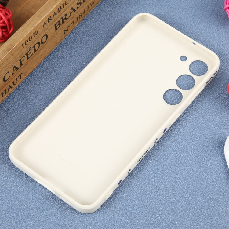 For Samsung Galaxy S21 Ultra 5G Astronaut Pattern Silicone Straight Edge Phone Case(Mars Astronaut-White) - free shipping - PMC TechLife - Order now!