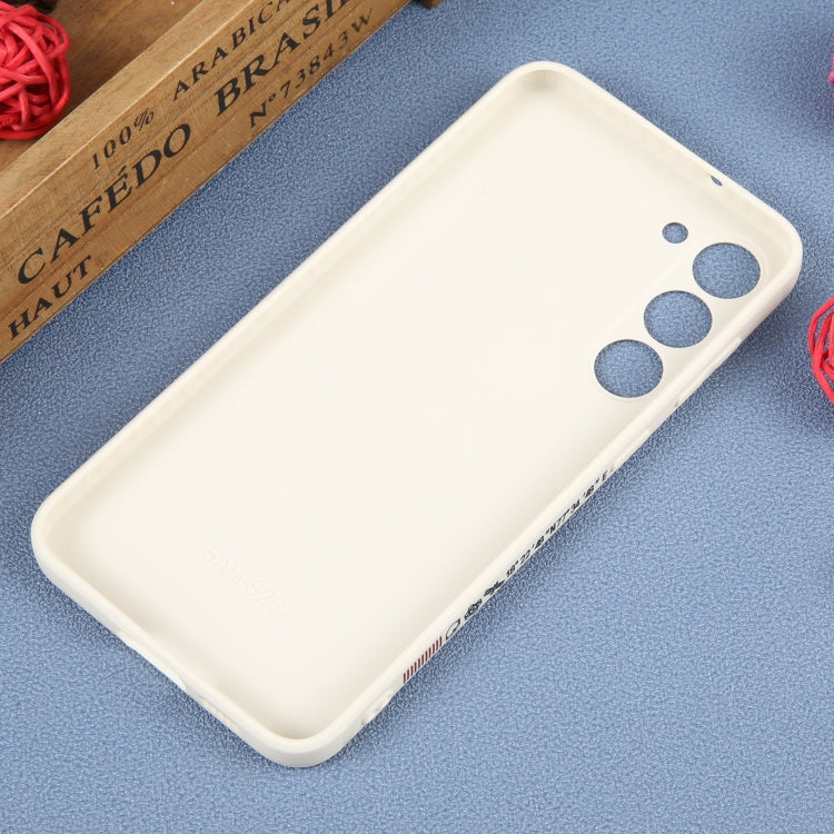 For Samsung Galaxy A03s EU Astronaut Pattern Silicone Straight Edge Phone Case(Flying Astronaut-White) - free shipping - PMC TechLife - Order now!