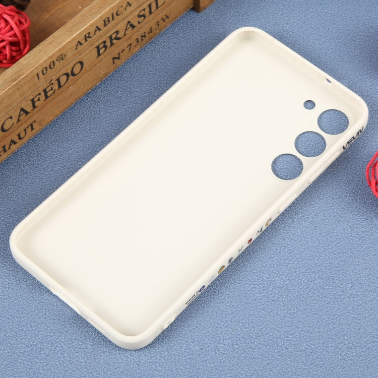 For Samsung Galaxy A03 164mm Astronaut Pattern Silicone Straight Edge Phone Case(Lovely Astronaut-White) - free shipping - PMC TechLife - Order now!