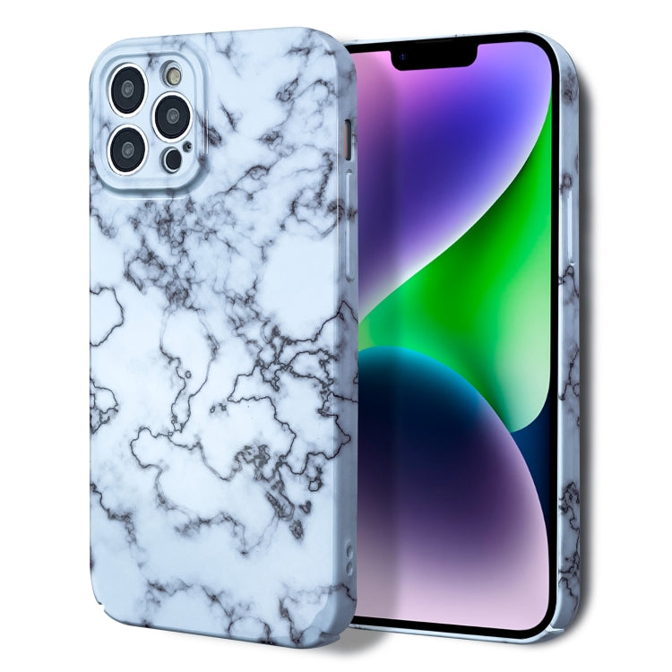 For iPhone 11 Pro Max Marble Pattern Phone Case(Red White) - iPhone 11 Pro Max Cases by PMC TechLife | Online Shopping South Africa | PMC TechLife