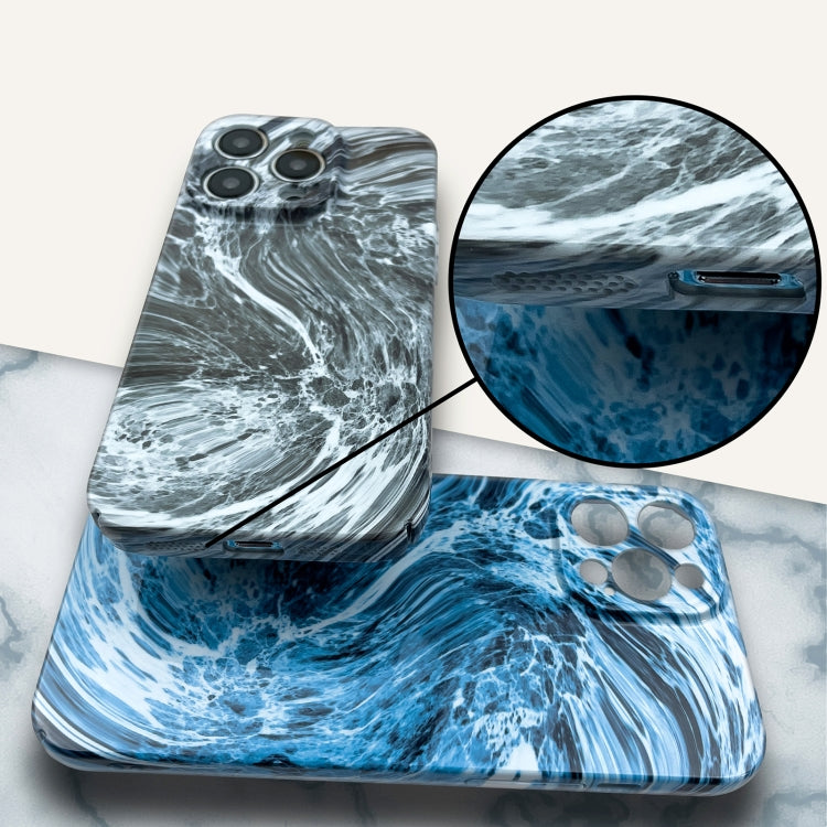 For iPhone 14 Pro Max Marble Pattern Phone Case(Green White) - iPhone 14 Pro Max Cases by PMC TechLife | Online Shopping South Africa | PMC TechLife