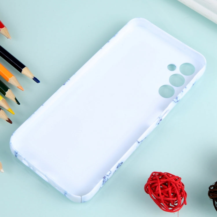 For Samsung Galaxy S22 Ultra 5G Marble Pattern Phone Case(Blue White) - free shipping - PMC TechLife - Order now!