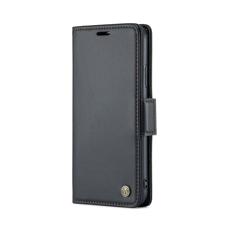 For iPhone 11 Pro Max CaseMe 023 Butterfly Buckle Litchi Texture RFID Anti-theft Leather Phone Case(Black) - iPhone 11 Pro Max Cases by CaseMe | Online Shopping South Africa | PMC TechLife | Buy Now Pay Later Mobicred