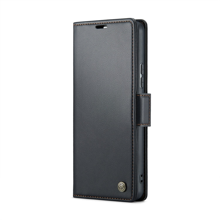 CaseMe 023 Butterfly Buckle Litchi Texture RFID Anti-theft Leather Phone Case For Xiaomi Redmi Note 11 Pro 5G Global/Redmi Note 11 Pro Global(Black) - free shipping - PMC TechLife - Order now!