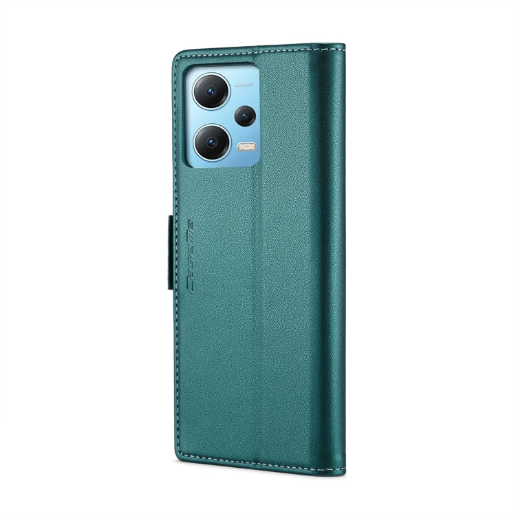 For Xiaomi Poco X5 5G/Redmi Note 12 5G Global CaseMe 023 Butterfly Buckle Litchi Texture RFID Anti-theft Leather Phone Case(Pearly Blue) - Xiaomi Cases by CaseMe | Online Shopping South Africa | PMC Jewellery