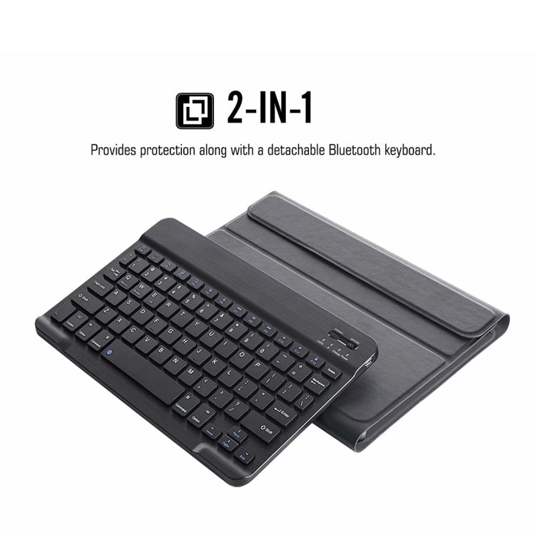 DY-M10P For Lenovo Smart Tab M10 HPD Plus TB-X606F 10.3 inch 2 in 1 Removable Magnetic ABS Bluetooth Keyboard + Protective Leather Tablet Case with Stand & Sleep / Wake-up & Pen Holder(Gold) - Lenovo Keyboard by PMC TechLife | Online Shopping South Africa | PMC TechLife
