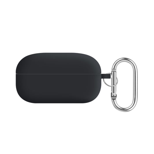 For Samsung Galaxy Buds Live / Buds2 Pro PC Lining Silicone Bluetooth Earphone Protective Case(Black) - Samsung Earphone Case by PMC Jewellery | Online Shopping South Africa | PMC Jewellery