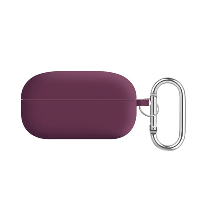 For Samsung Galaxy Buds Live / Buds2 Pro PC Lining Silicone Bluetooth Earphone Protective Case(Rose Purple Red) - Samsung Earphone Case by PMC Jewellery | Online Shopping South Africa | PMC Jewellery