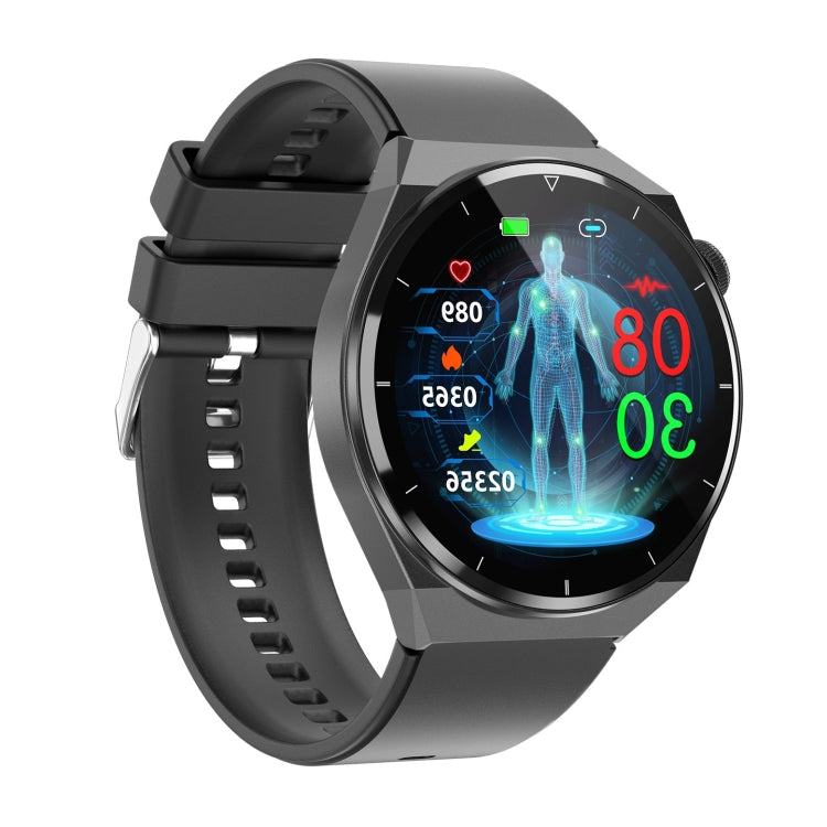 TK20 1.39 inch IP68 Waterproof Silicone Band Smart Watch Supports ECG / Remote Families Care / Body Temperature Monitoring(Black) - Smart Watches by PMC Jewellery | Online Shopping South Africa | PMC Jewellery