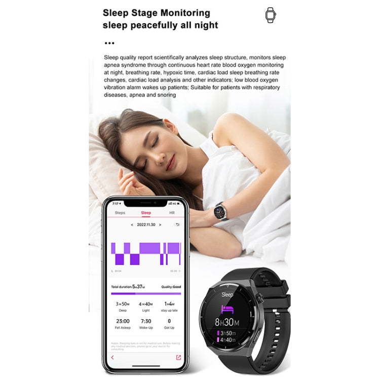 TK20 1.39 inch IP68 Waterproof Silicone Band Smart Watch Supports ECG / Remote Families Care / Body Temperature Monitoring(Red) - Smart Watches by PMC TechLife | Online Shopping South Africa | PMC TechLife
