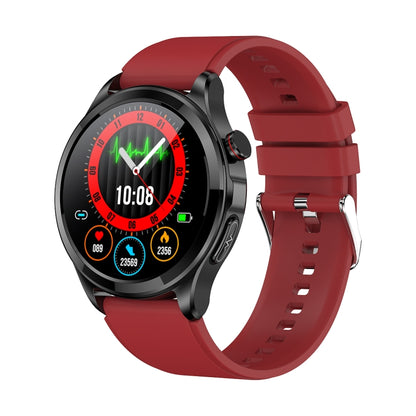 TK22 1.39 inch IP67 Waterproof Silicone Band Smart Watch Supports ECG / Non-invasive Blood Sugar(Red) - Smart Watches by PMC Jewellery | Online Shopping South Africa | PMC Jewellery