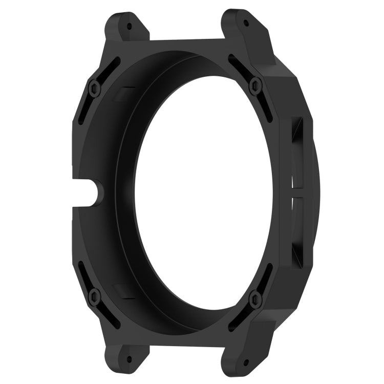 For Huawei Watch GT Cyber Armor Hollow Watch Protective Case(Black) - Watch Cases by PMC TechLife | Online Shopping South Africa | PMC TechLife