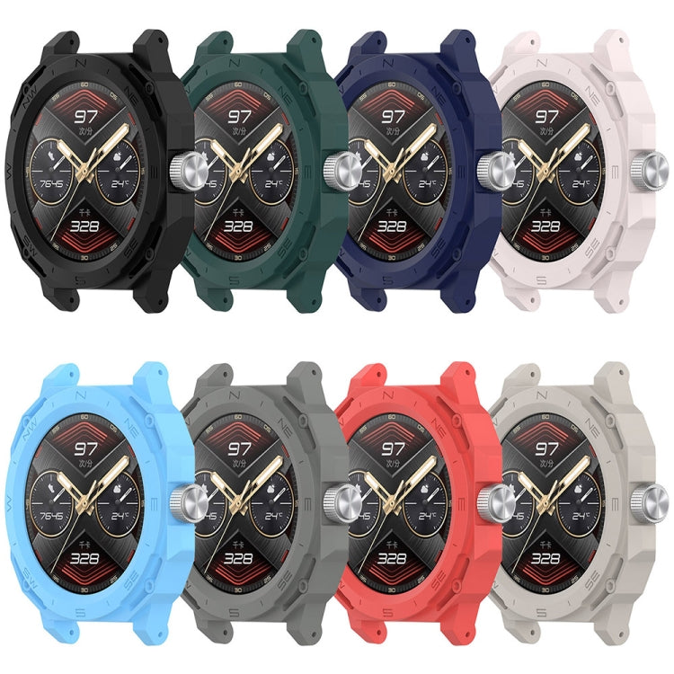 For Huawei Watch GT Cyber Armor Hollow Watch Protective Case(Dark Green) - Watch Cases by PMC TechLife | Online Shopping South Africa | PMC TechLife