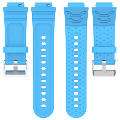 For Xplora X5 / X5 Play Children Watch Silicone Replacement Watch Band(Sky Blue) - Watch Bands by PMC Jewellery | Online Shopping South Africa | PMC Jewellery