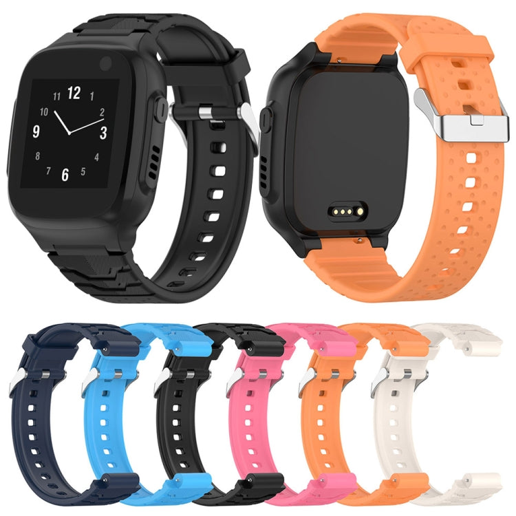 For Xplora X5 / X5 Play Children Watch Silicone Replacement Watch Band(Orange) - Watch Bands by PMC TechLife | Online Shopping South Africa | PMC TechLife