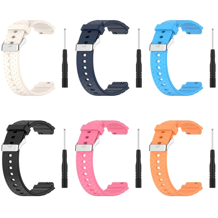 For Xplora X5 / X5 Play Children Watch Silicone Replacement Watch Band(Black) - Watch Bands by PMC TechLife | Online Shopping South Africa | PMC TechLife