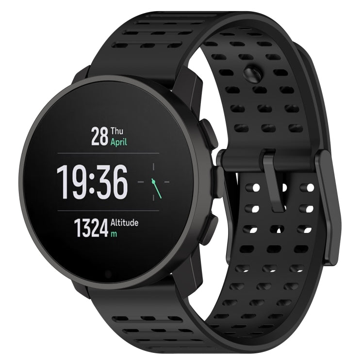 For Suunto 9 Peak Pro / Suunto Vertical Silicone Replacement Watch Band(Black) -  by PMC TechLife | Online Shopping South Africa | PMC TechLife