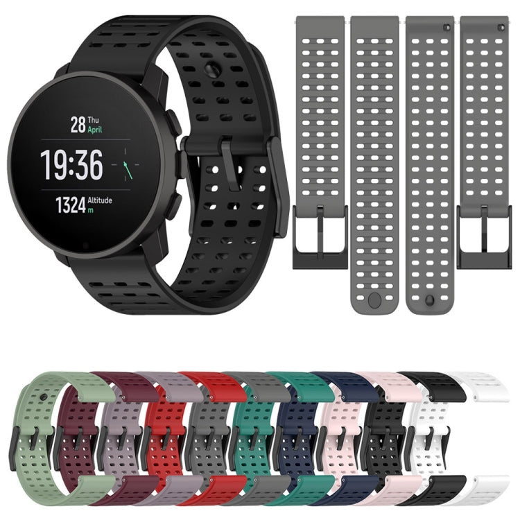 For Suunto 9 Peak Pro / Suunto Vertical Silicone Replacement Watch Band(Green) -  by PMC TechLife | Online Shopping South Africa | PMC TechLife | Buy Now Pay Later Mobicred