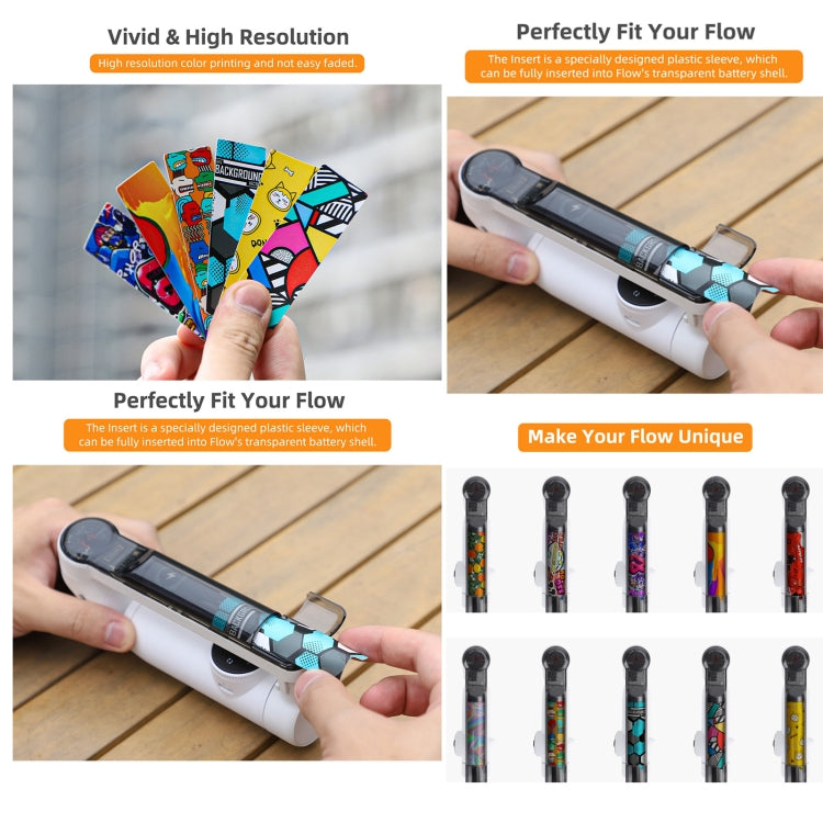For Insta360 Flow Sunnylife IST-TZ575 Color Insert Sticker(Combo 3) - Protective Film & Stickers by Sunnylife | Online Shopping South Africa | PMC TechLife | Buy Now Pay Later Mobicred