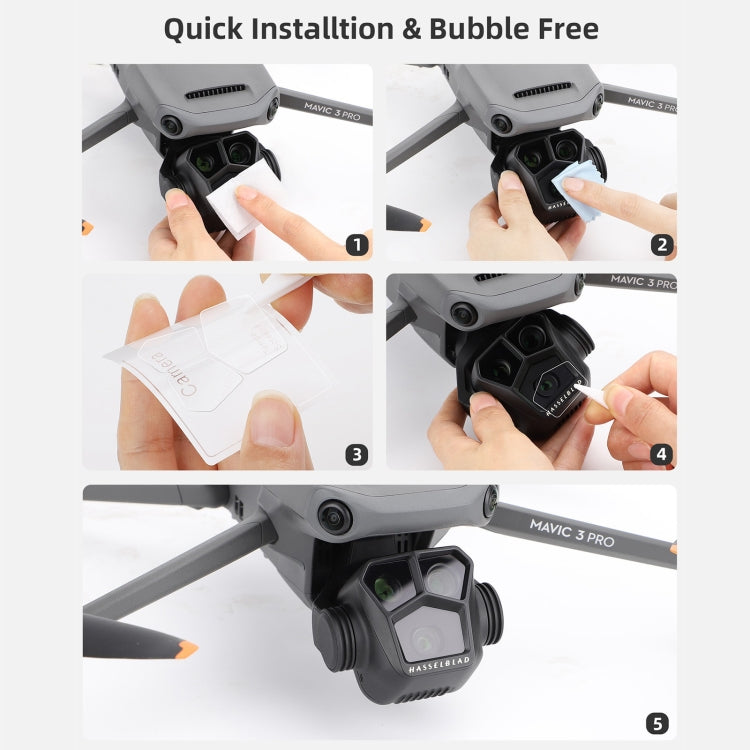 For DJI Mavic 3 Pro Sunnylife M3P-BHM578 2 Sets HD Explosion-proof Tempered Glass Film - free shipping - PMC TechLife - Order now!