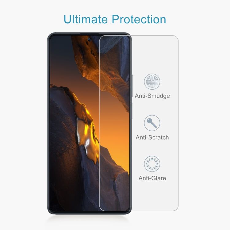 For Xiaomi Poco F5 0.26mm 9H 2.5D Tempered Glass Film - free shipping - PMC TechLife - Order now!