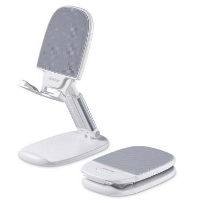 JOYROOM JR-ZS371 Foldable Desktop Phone Stand(White) - Desktop Holder by JOYROOM | Online Shopping South Africa | PMC Jewellery