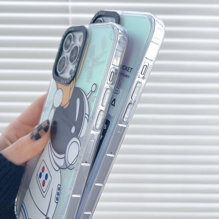 For iPhone 11 Astronaut Pattern Shockproof PC Protective Phone Case(Black) - free shipping - PMC TechLife - Order now!