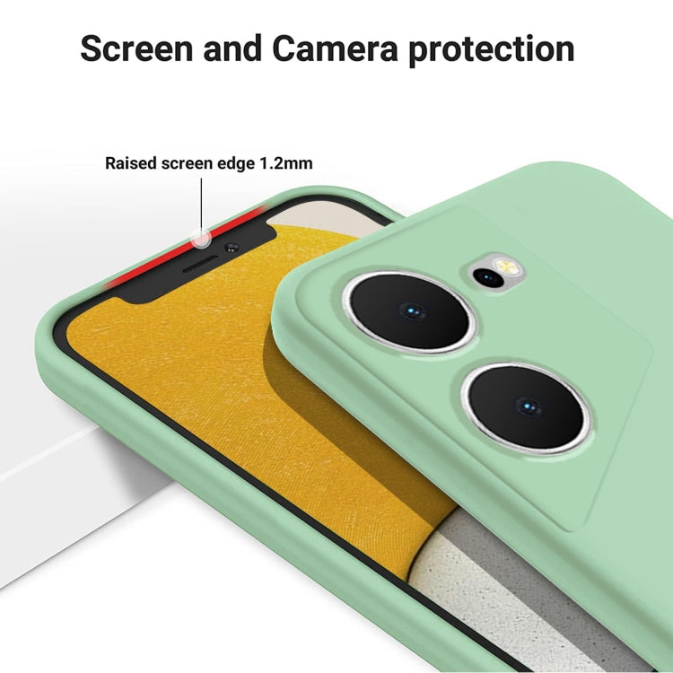 For Tecno Pova 5 Pure Color Liquid Silicone Shockproof Phone Case(Green) - free shipping - PMC TechLife - Order now!