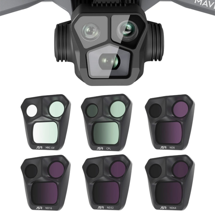 For DJI Mavic 3 Pro JSR GB 6 in 1 UV CPL ND8 ND16 ND32 ND64 Lens Filter - free shipping - PMC TechLife - Order now!