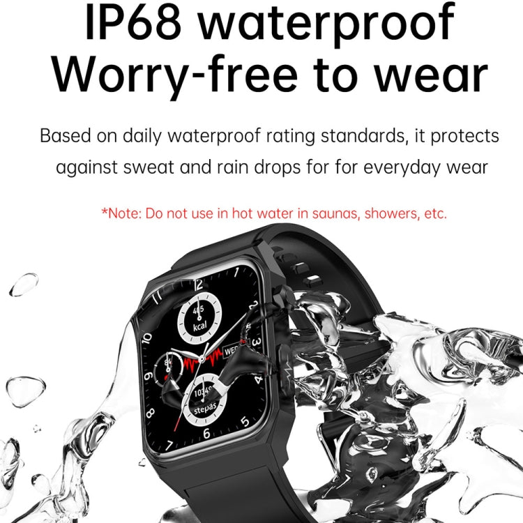 Buy Noise ColorFit Caliber Buzz Smartwatch with Bluetooth Calling (42.9mm  TFT Display, IP68 Water Resistant, Jet Black Strap) Online – Croma