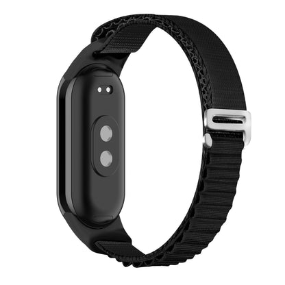 For Xiaomi Mi Band 8 Loop Nylon Watch Band(Balck) - Watch Bands by PMC Jewellery | Online Shopping South Africa | PMC Jewellery