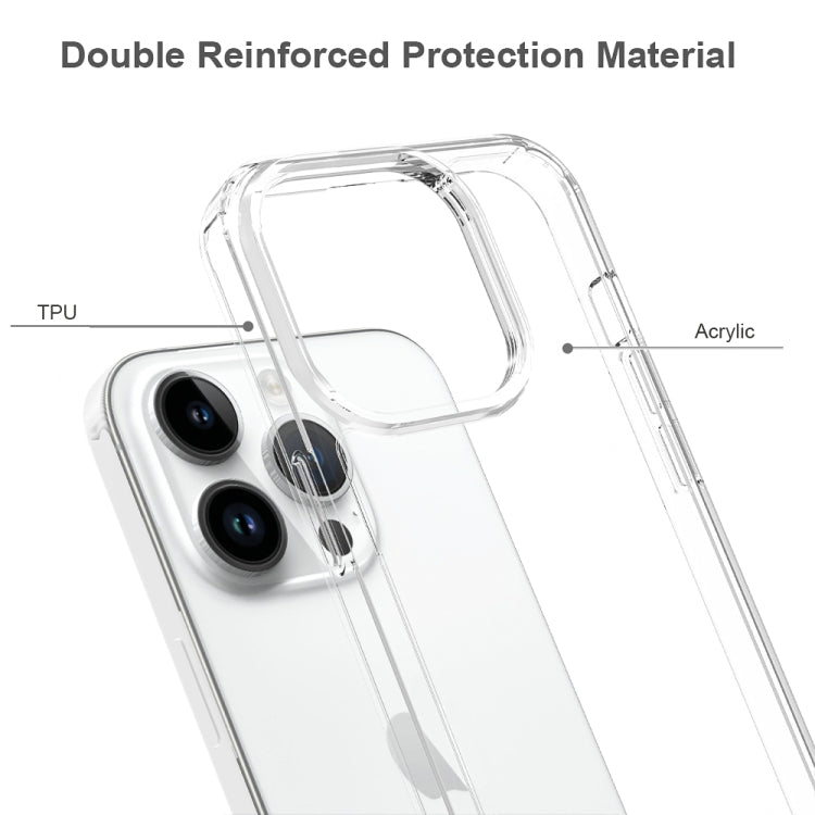 For iPhone 15 Pro Scratchproof Acrylic TPU Phone Case(Transparent) - free shipping - PMC TechLife - Order now!
