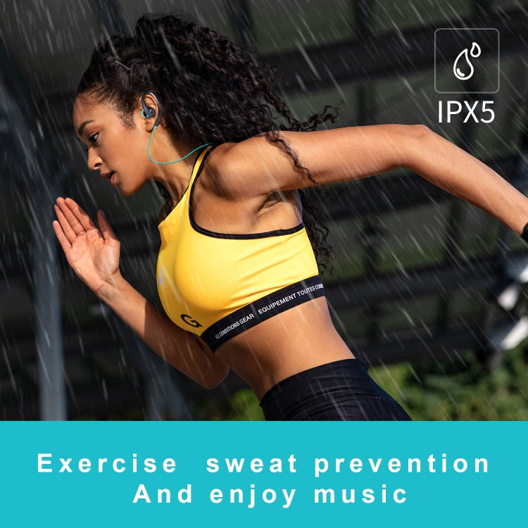 Mucro R12 Wired Stereo Over-Ear Sports Earphone, Length: 1.2m(Blue) - Sport Earphone by Mucro | Online Shopping South Africa | PMC TechLife | Buy Now Pay Later Mobicred