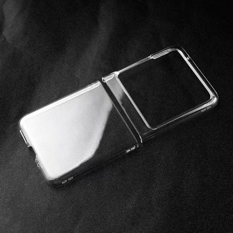 For Motorola Razr 40 Ultra Transparent TPU Protective Phone Case - Motorola Cases by PMC Jewellery | Online Shopping South Africa | PMC Jewellery