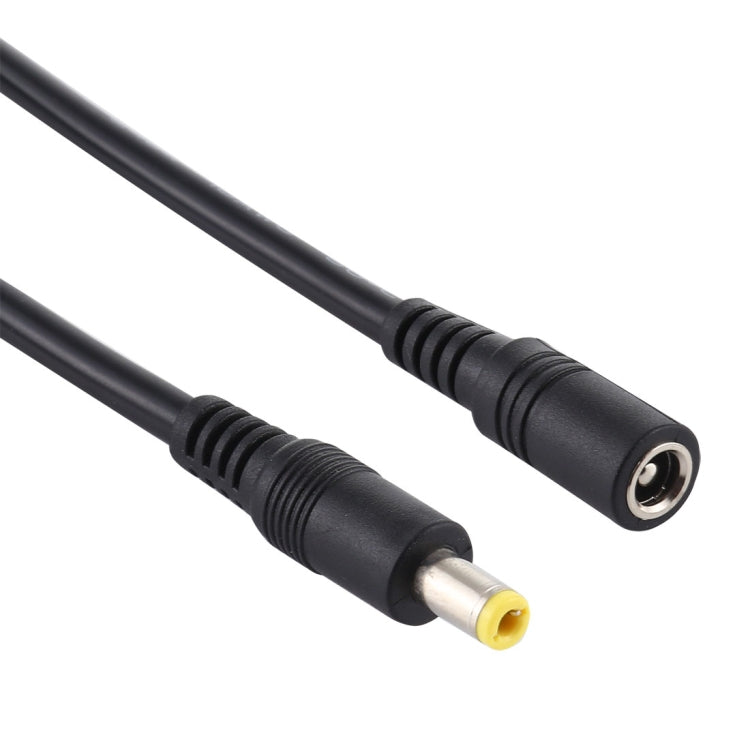 8A 5.5 x 2.5mm Female to Male DC Power Extension Cable, Cable Length:3m(Black) - Universal Power Adapter by PMC TechLife | Online Shopping South Africa | PMC TechLife