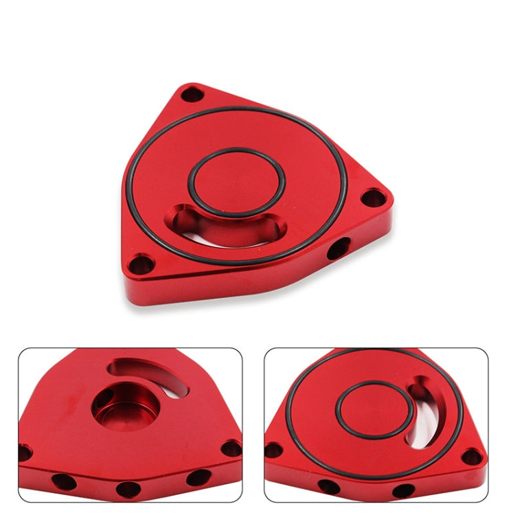 For Honda Civic 2015-2021 Car Turbo Blow Off Valve Plate Spacer BOV 1.5T Coupe Billet(Red) - Engine Fittings by PMC Jewellery | Online Shopping South Africa | PMC Jewellery