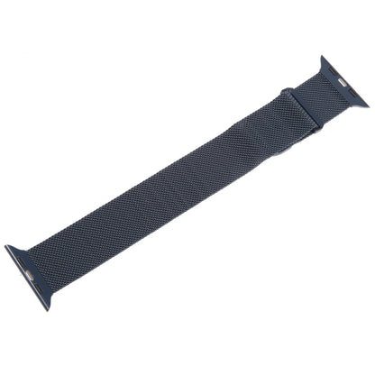 For Apple Watch SE 2022 40mm Milanese Metal Magnetic Watch Band(Midnight Blue) - Watch Bands by PMC Jewellery | Online Shopping South Africa | PMC Jewellery