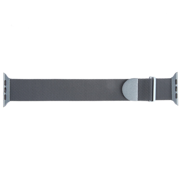 For Apple Watch SE 2022 40mm Milanese Metal Magnetic Watch Band(Space Grey) - Watch Bands by PMC Jewellery | Online Shopping South Africa | PMC Jewellery