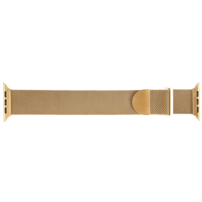 For Apple Watch SE 2022 40mm Milanese Metal Magnetic Watch Band(Gold) - Watch Bands by PMC Jewellery | Online Shopping South Africa | PMC Jewellery