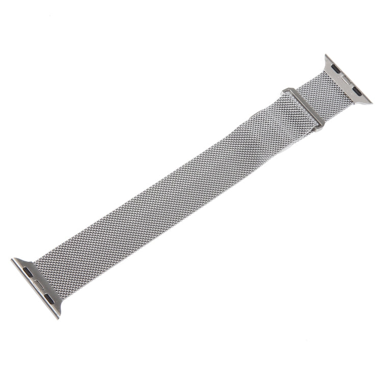 For Apple Watch SE 2022 44mm Milanese Metal Magnetic Watch Band(Silver) - Watch Bands by PMC Jewellery | Online Shopping South Africa | PMC Jewellery