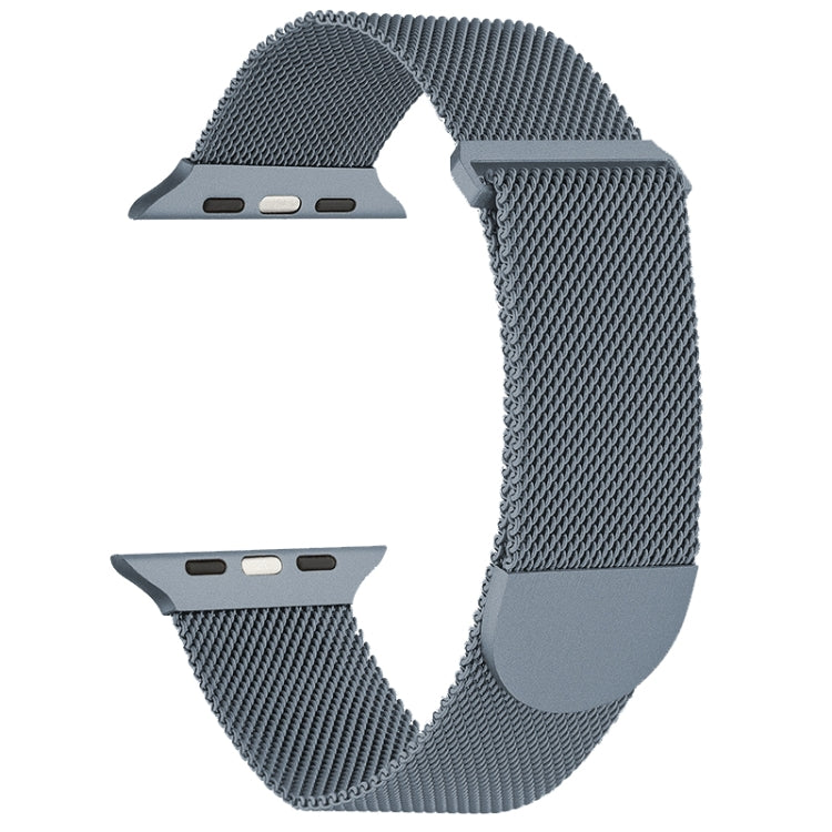 For Apple Watch 7 41mm Milanese Metal Magnetic Watch Band(Space Grey) - Watch Bands by PMC Jewellery | Online Shopping South Africa | PMC Jewellery