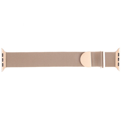 For Apple Watch 6 40mm Milanese Metal Magnetic Watch Band(Retro Gold) - Watch Bands by PMC Jewellery | Online Shopping South Africa | PMC Jewellery