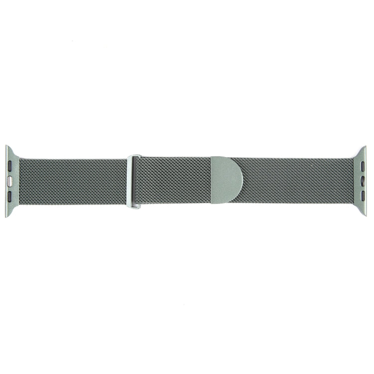 For Apple Watch 5 40mm Milanese Metal Magnetic Watch Band(Pine Green) - Watch Bands by PMC Jewellery | Online Shopping South Africa | PMC Jewellery