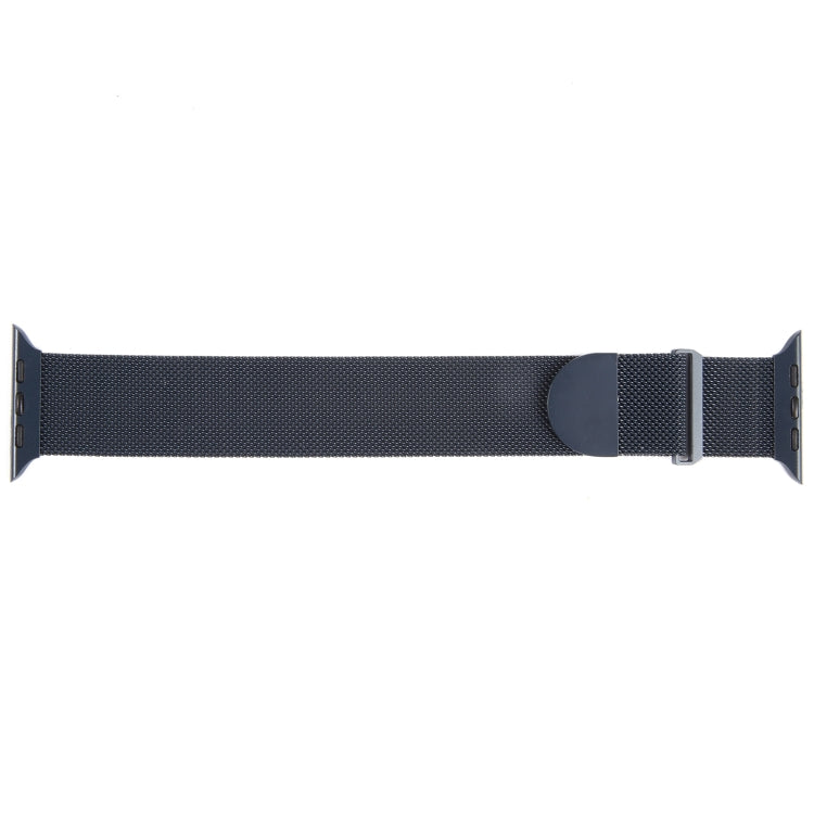 For Apple Watch 5 44mm Milanese Metal Magnetic Watch Band(Midnight Blue) - Watch Bands by PMC Jewellery | Online Shopping South Africa | PMC Jewellery