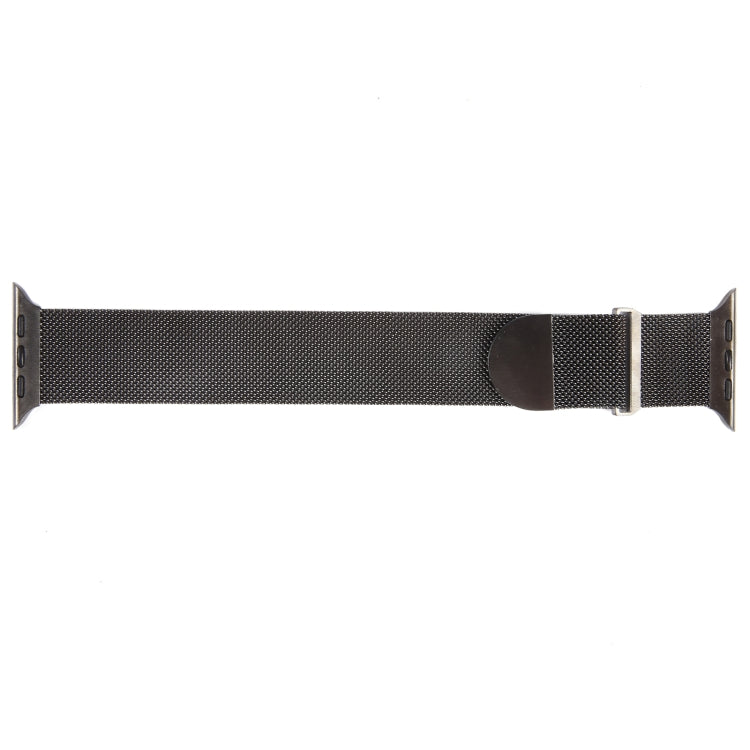 For Apple Watch 2 42mm Milanese Metal Magnetic Watch Band(Gunmetal) - Watch Bands by PMC Jewellery | Online Shopping South Africa | PMC Jewellery