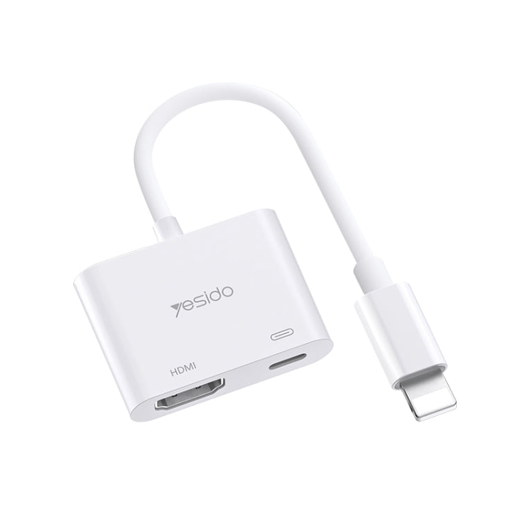 Yesido HM06 8 Pin to HDMI Audio Video Adapter - Converter & Adapter by Yesido | Online Shopping South Africa | PMC TechLife | Buy Now Pay Later Mobicred