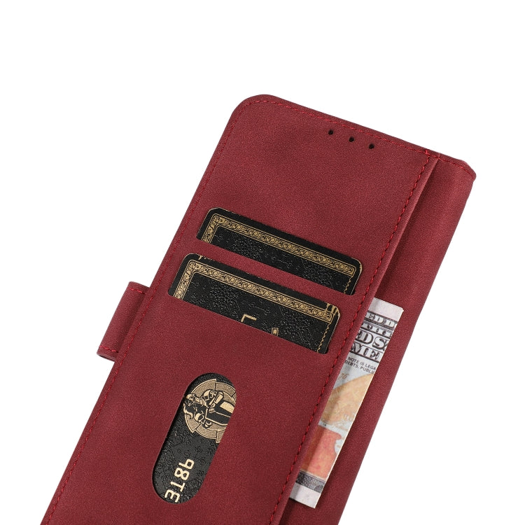 For iPhone 15 KHAZNEH Matte Texture Leather Phone Case(Red) - free shipping - PMC TechLife - Order now!