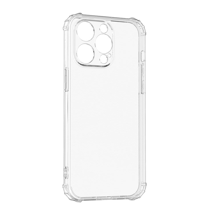 For iPhone 15 Pro Four-Corner Shockproof Clear TPU Phone Case(Transparent) - iPhone 15 Pro Cases by PMC Jewellery | Online Shopping South Africa | PMC Jewellery