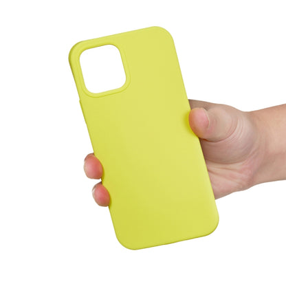 For iPhone 15 Plus Solid Color Silicone Phone Case(Lemon Yellow) - iPhone 15 Plus Cases by PMC Jewellery | Online Shopping South Africa | PMC Jewellery